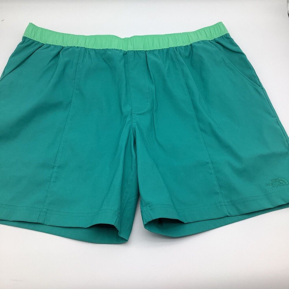 The North Face‎ Mens Relaxed Class V Pull On Shorts Green Size XL NWT